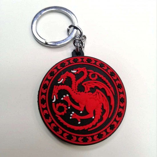 Game of Thrones Targaryen Silikon Anahtarlık