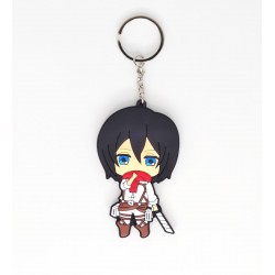 Attack On Titan Mikasa Ackerman Silikon Anahtarlık