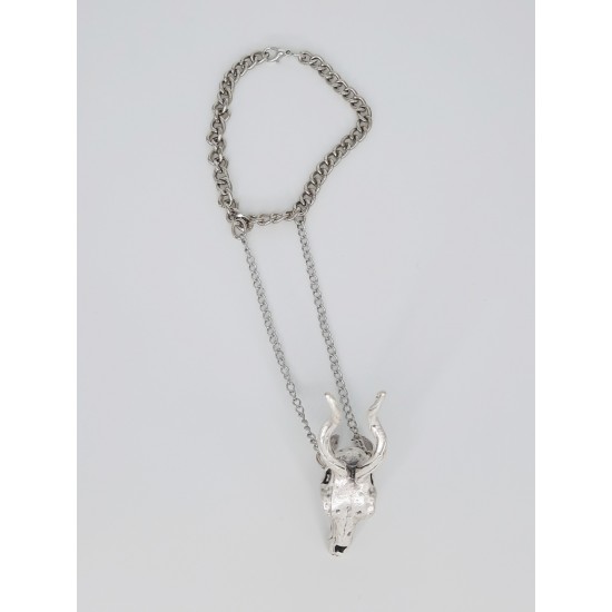 Gothic Goat Skull Şahmeran Choker