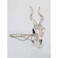 Gothic Goat Skull Şahmeran Choker