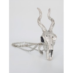 Gothic Goat Skull Şahmeran Choker