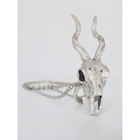 Gothic Goat Skull Şahmeran Choker