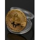 Bit Coin Altın Rengi Para 