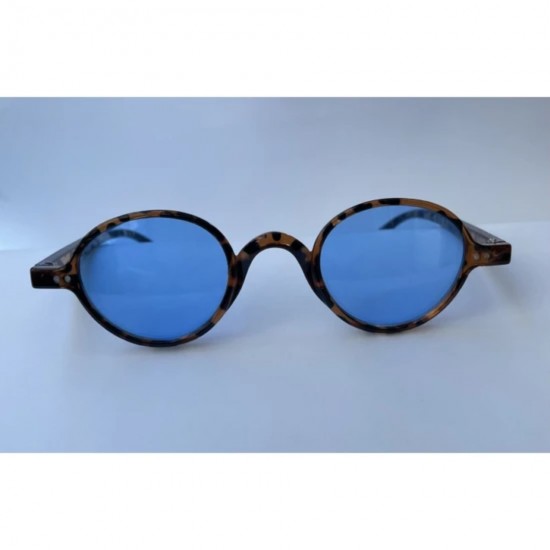 Mavi Camlı Leopar Unisex Güneş Gözlüğü