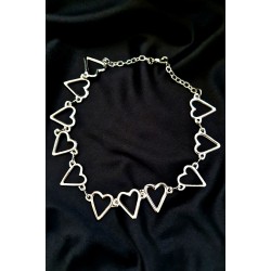 Kalp Choker Kolye