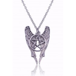 Gothic Pentagram Supernatural Cosplay Kolye