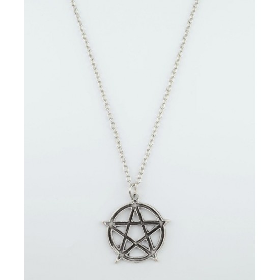 Gothic Pentagram Wicca Kolye