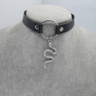 Gotik Snake Yılan Choker