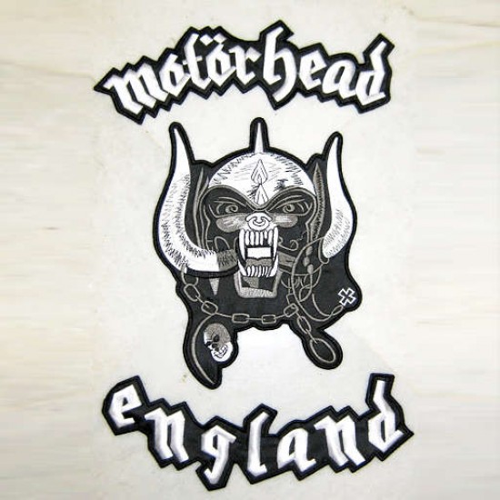 Motörhead Nakışlı Yama Seti 3 Parça