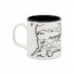 Lord Of The Rings Middle Earth Map Mug Kupa