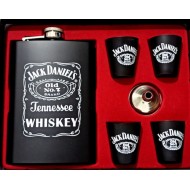 Jack D. 4'lü Shot Bardaklı Matara Seti