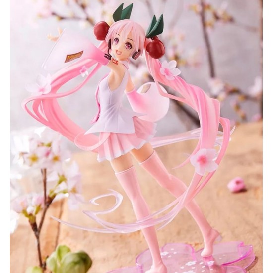 Sakura Miku Anime Cosplay 20cm Statü Figür