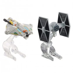 Star Wars Hot Wheels İkili Uzay Gemileri - Tie Fighter vs Ghost