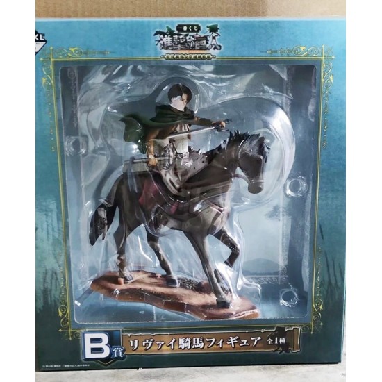 Attack On Titan Levi Ackerman Horse Riding Figür