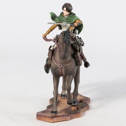 Attack On Titan Levi Ackerman Horse Riding Figür