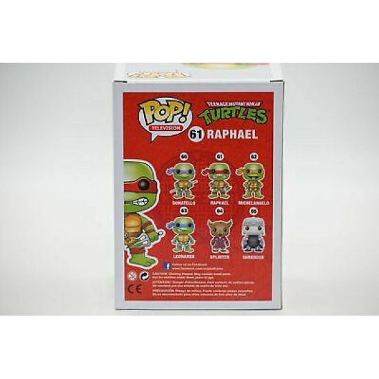 Teenage Mutant Ninja Turtles Raphael Funko Pop Figür