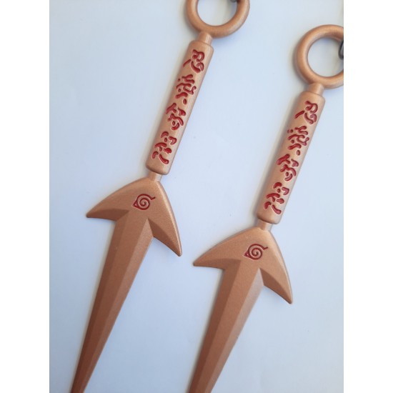 Naruto Namikaze Minato Kunai Bakır Renk Bıçak