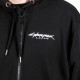 Cyberpunk 2077 Fermuarlı Baharlık Siyah Kapşonlu Sweatshirt