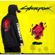 Cyberpunk 2077 Fermuarlı Baharlık Siyah Kapşonlu Sweatshirt Cyberpunk 2077 Fermuarlı Baharlık Siyah Kapşonlu Sweatshirt