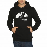 Seven Samurai Kurosawa Siyah Kapşonlu Sweatshirt