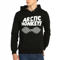 Arctic Monkeys Siyah Kapşonlu Sweatshirt