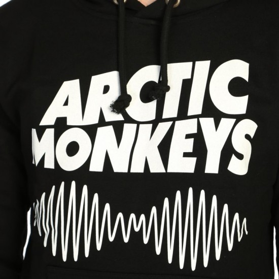 Arctic Monkeys Siyah Kapşonlu Sweatshirt