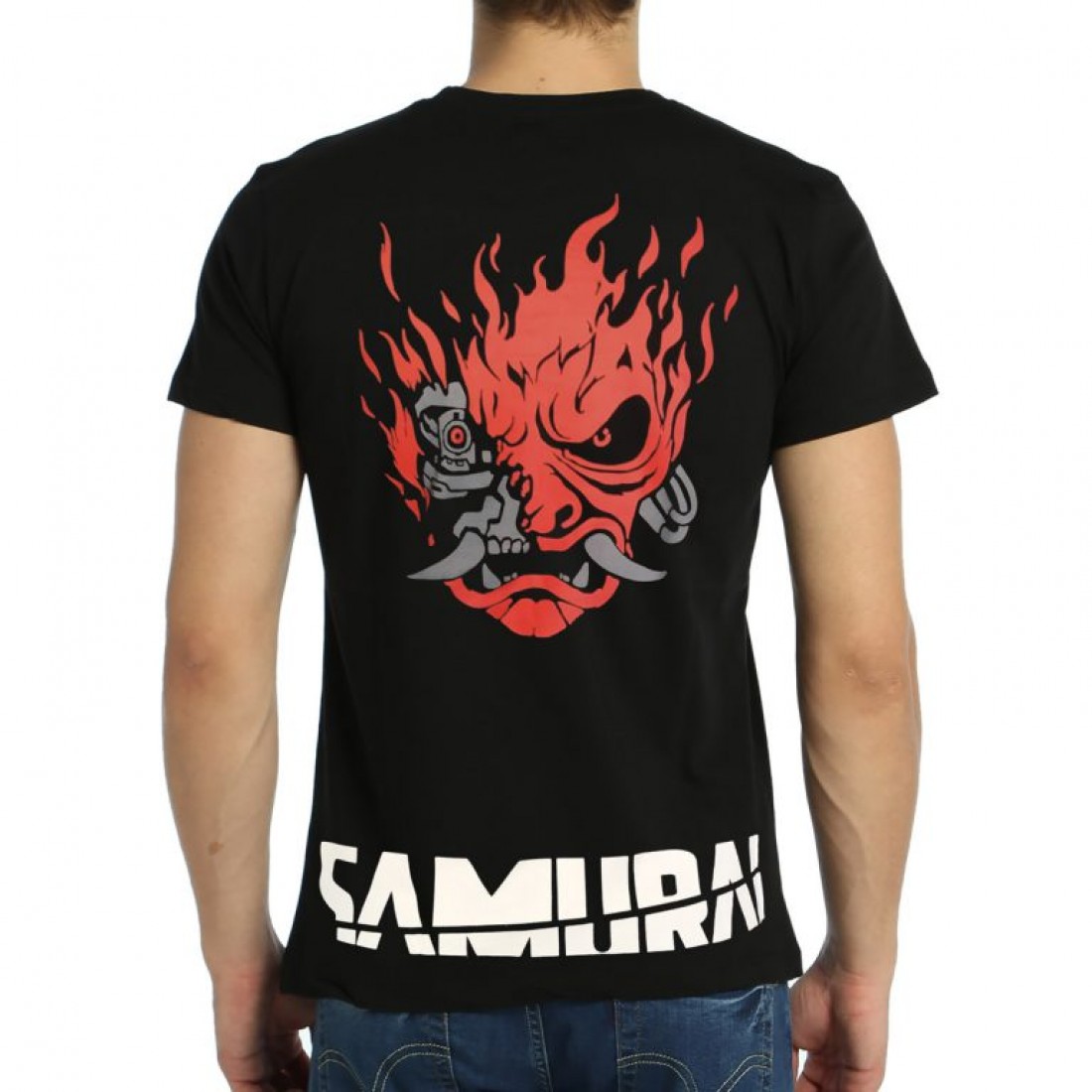 Cyberpunk samurai t shirt фото 13