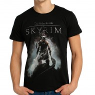 Elder Scrolls Skyrim Siyah Tişört