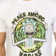 Rick And Morty Peace Among Worlds Beyaz Tişört