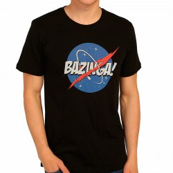 Bazinga Big Bang Theory Siyah Tişört