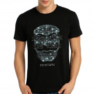 Mr Robot FSociety Maske Siyah Tişört