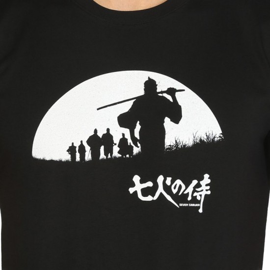 Seven Samurai Shichinin No Samurai Siyah Tişört