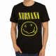 Nirvana Smiley Siyah Tişört