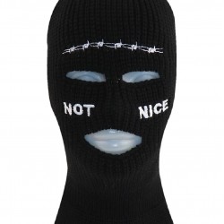 Not Nice Dikenli Tel Kar Maskesi