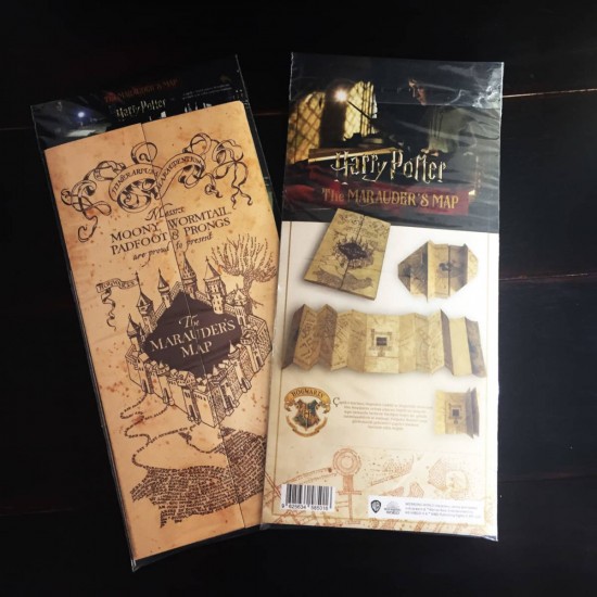 Harry Potter Çapulcu Haritası - Marauders Map