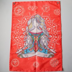 Mandala Yogi Duvar Örtüsü