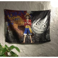 One Piece Monkey De Luffy Duvar Örtüsü