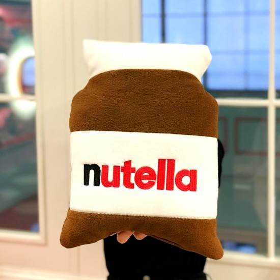 Peluş Nutella Kavanozu Yastık