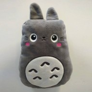 Totoro Gri Peluş Yastık