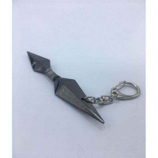 Naruto Çift Başlı Kunai Bıçağı Metal Anahtarlık