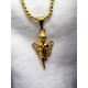 Taşlı Gold Melek Kolye Taşlı Gold Melek Kolye