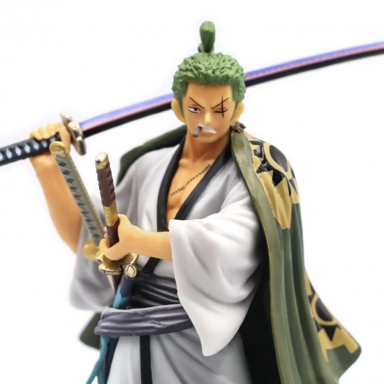 One Piece Roronoa Zoro 17cm Statü Figür One Piece Roronoa Zoro 17cm Statü Figür