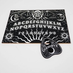 Ouija Ruh Çağırma Tahtası (Siyah)