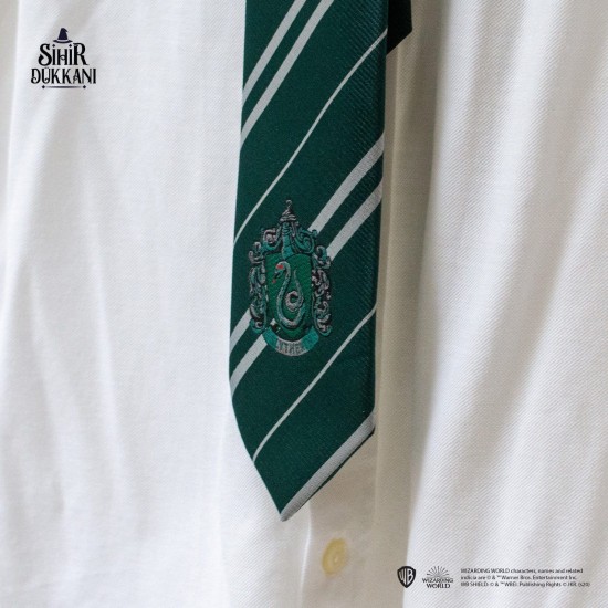 Orjinal Lisanslı Harry Potter Slytherin Öğrenci Kravatı Orjinal Lisanslı Harry Potter Slytherin Öğrenci Kravatı