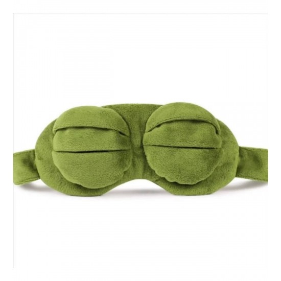 3d Kurbağa Uyku Bandı Uyku Maskesi
