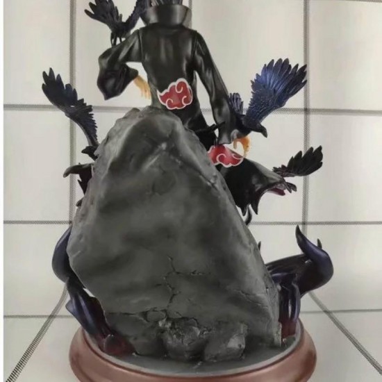 Naruto Uchiha Itachi Akatsuki Organizasyon Karga Mustela Figür