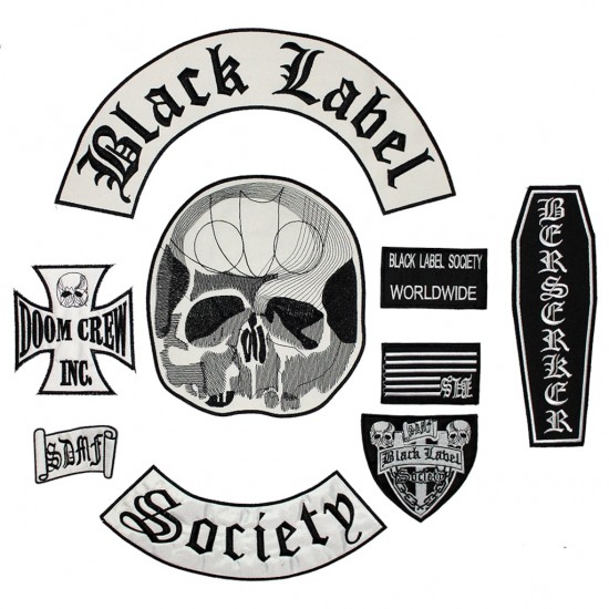 Black Label Society Patch Yama Seti Black Label Society Patch Yama Seti