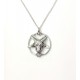 Ters Pentagram Goat Head Kolye Ters Pentagram Goat Head Kolye