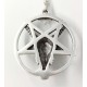 Ters Pentagram Goat Head Kolye Ters Pentagram Goat Head Kolye