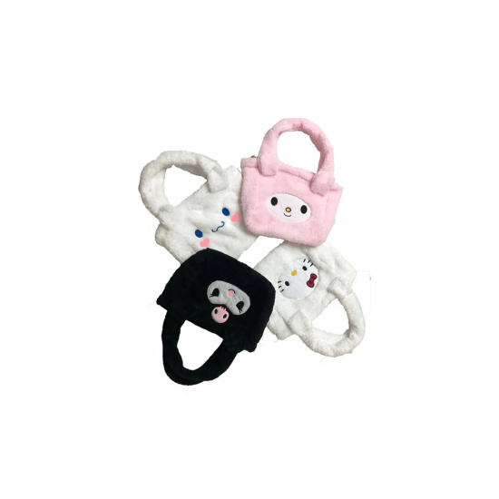 DÜKKAN DESİGN Kuromi Sanrio Peluş Çanta